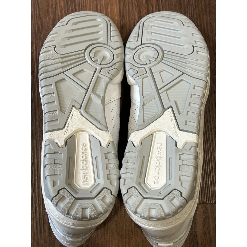 New Balance 650R All White Mens 10.5 High-Top Sneakers Ortholite Insoles New - Picture 9 of 14